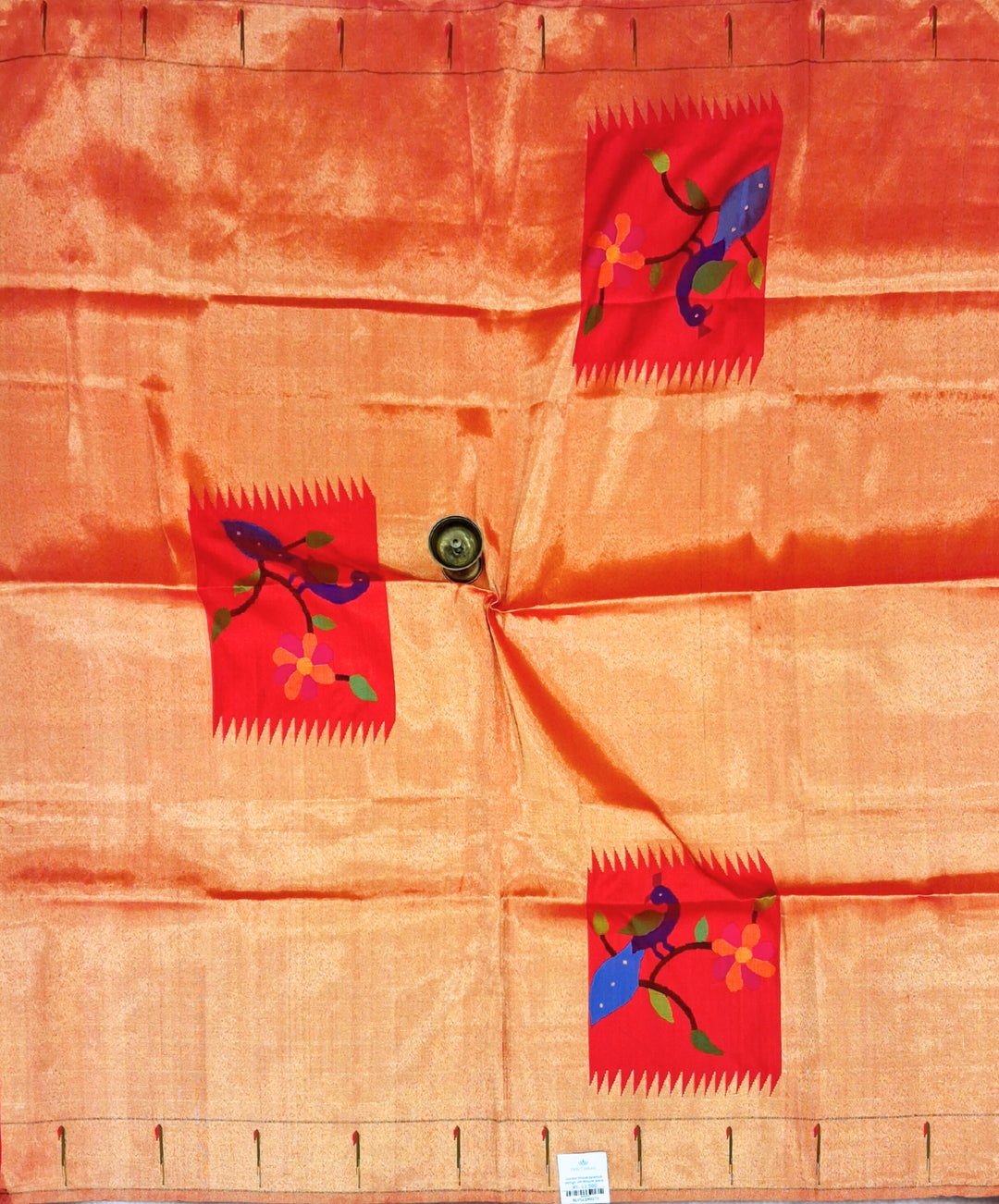 Golden Tissue Blouse Piece