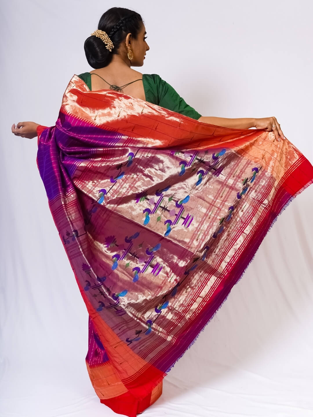 Magenta Paithani Saree Online