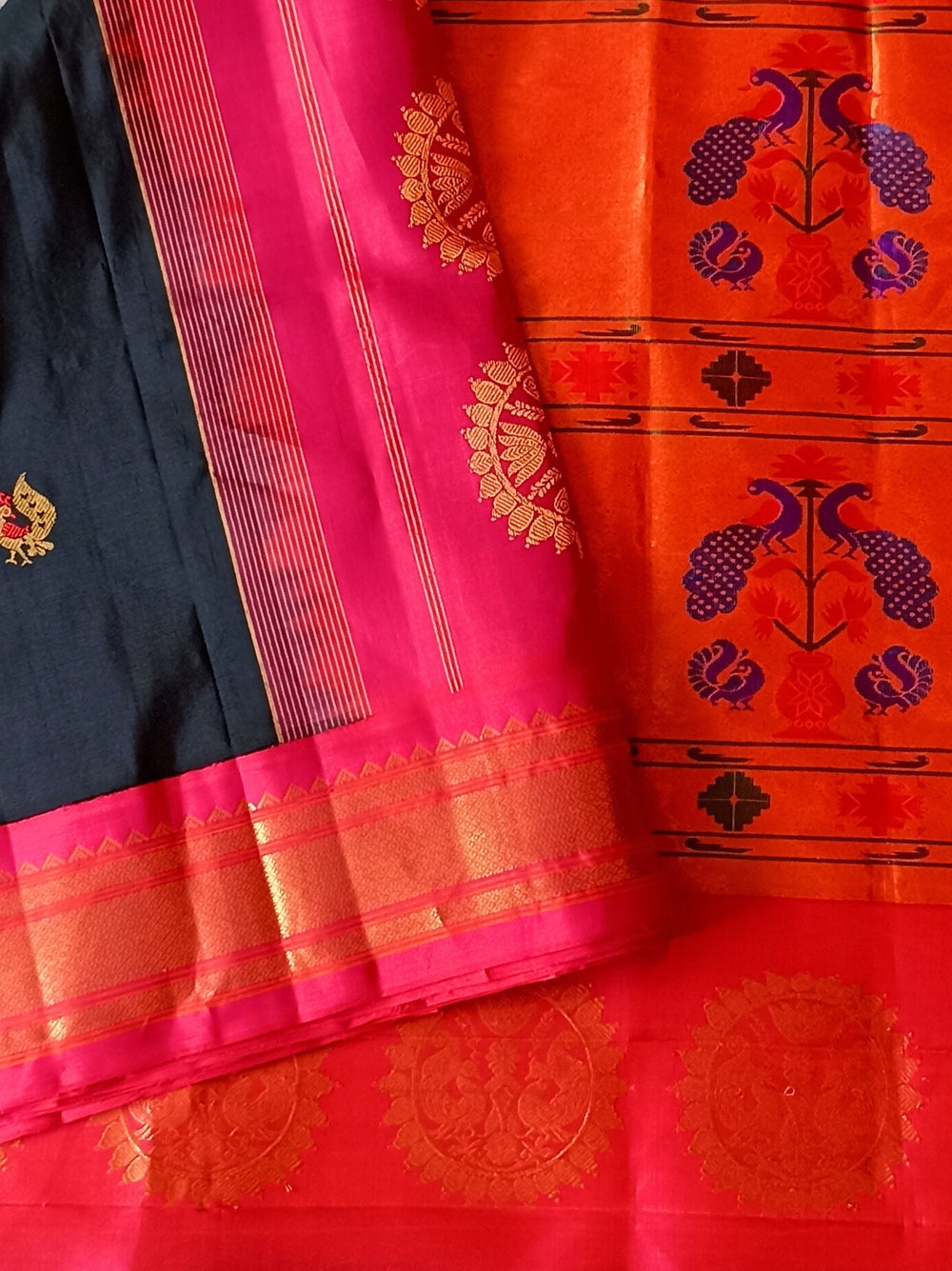 Black Paithani Saree Online