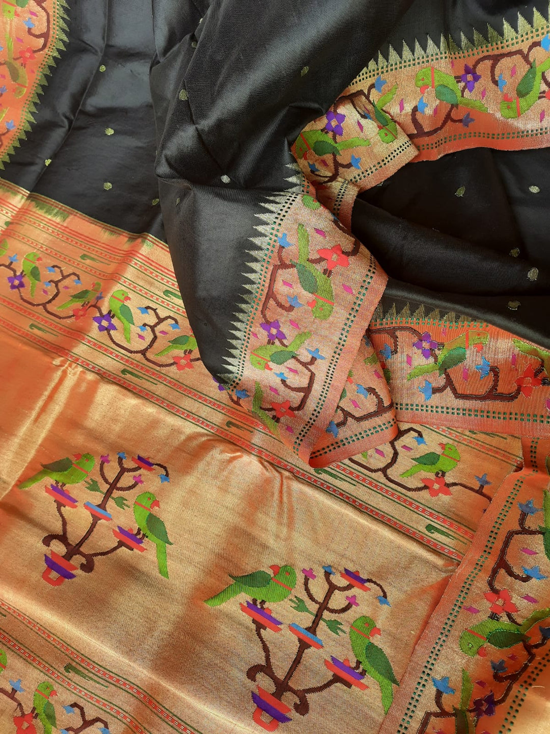 Original Pure Silk Handloom Paithani