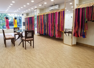 New Paithani Saree Experience Shop in Bangalore by OnlyPaithani