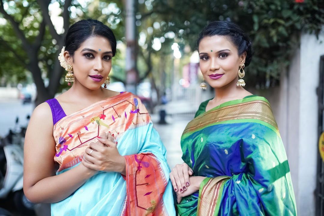 Authentic Handwoven Paithani