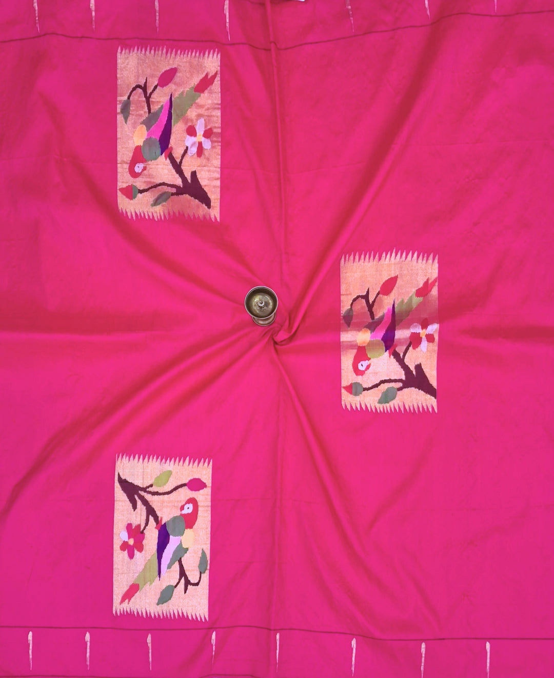 Pink Pure Silk Blouse Piece