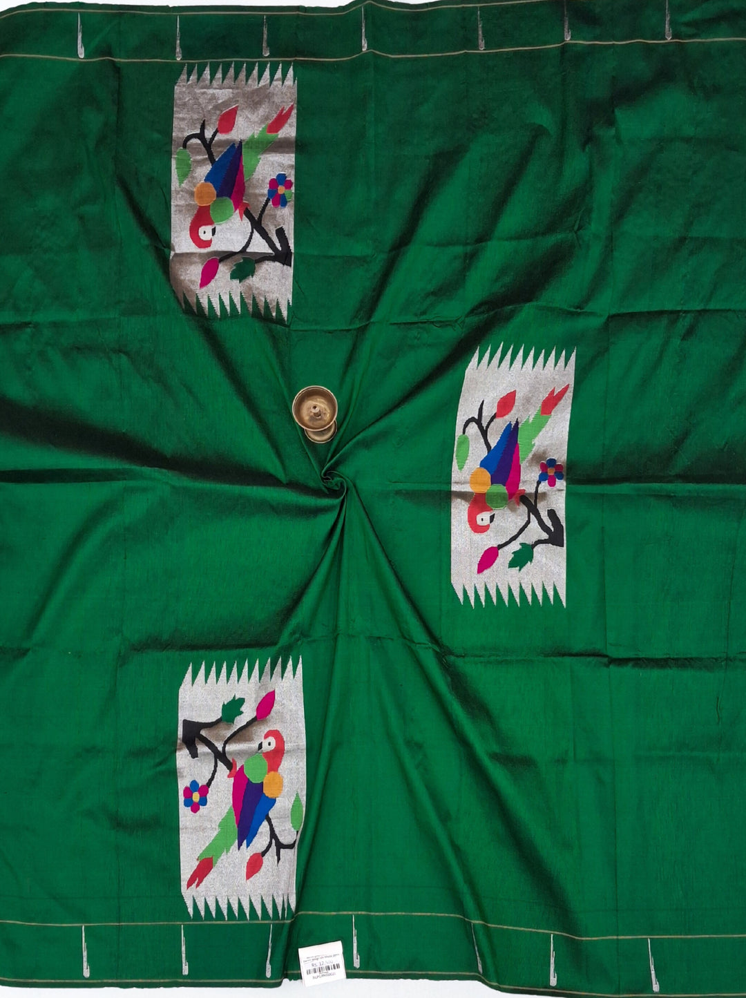 Bottle Green Blouse Piece