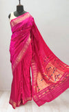 Pink Paithani Saree