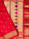 Red Paithani Saree for Wedding