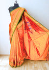 Yellow Paithani Saree with Gold Zari