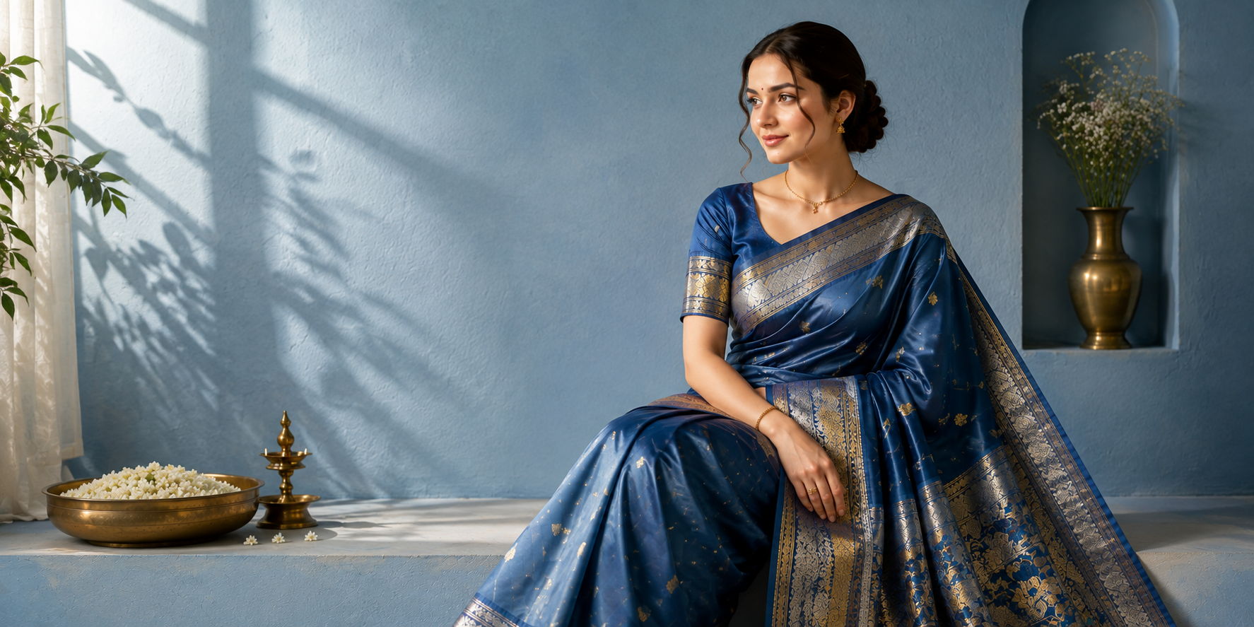 Silk Meets the Art of Zari