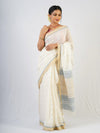 Offwhite Cotton Jamdani Saree