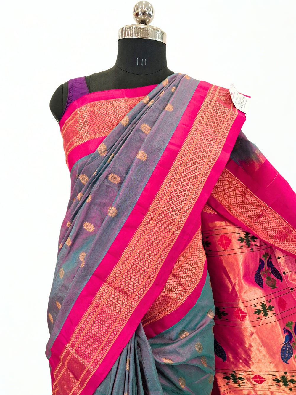 Mauve Paithani Saree Online