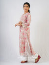Floral handblocked printed kurta